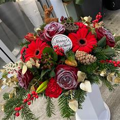 Christmas Table Arrangements