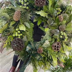 Natural Christmas Wreath